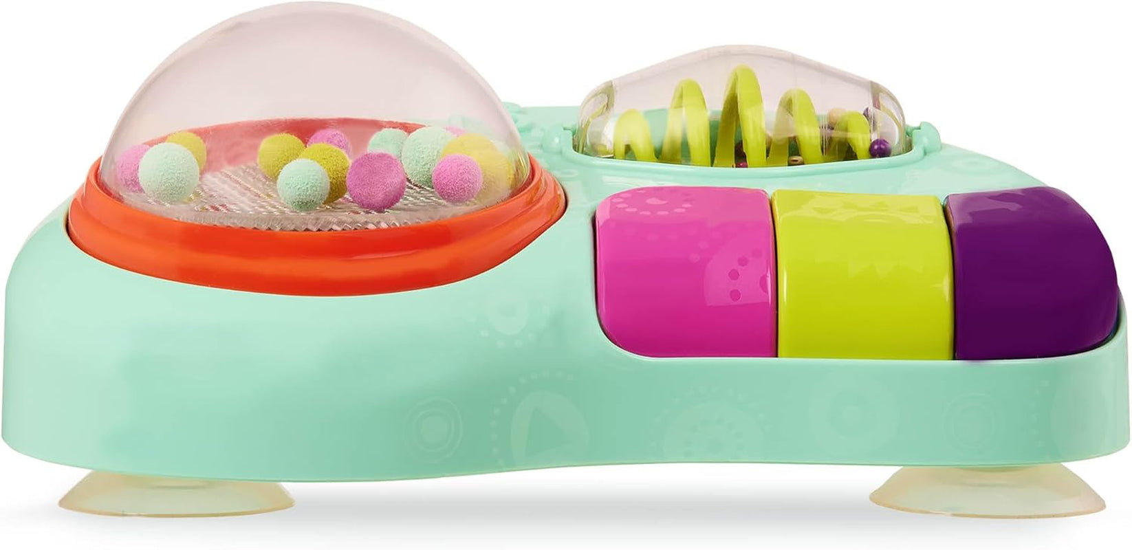 B. Spielzeug - Kinderspielzeug für Hochstuhl - Saugnapfspielzeug mit Musik, Lichtern, Geräuschen - Sinnesspielzeug - Motorikspielzeug für Kinder - ab 6 Monaten - Whirly Pop Baby Toys Naty Shop