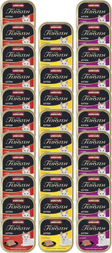 animonda Vom Feinsten Kitten Sorte für Kätzchen (32 x 100 g), getreide- und zuckerfreies Nassfutter für junge Katzen mit 100 % frischen und fleischigen Zutaten.