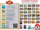 Schmidt Spiele 58324 Tierwelt, Puzzle 1000 Teile Puzzle Naty Shop