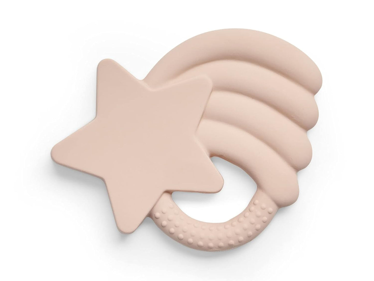 Jollein 101-001-67008 Beißring aus Naturkautschuk, Teddybär, Keks