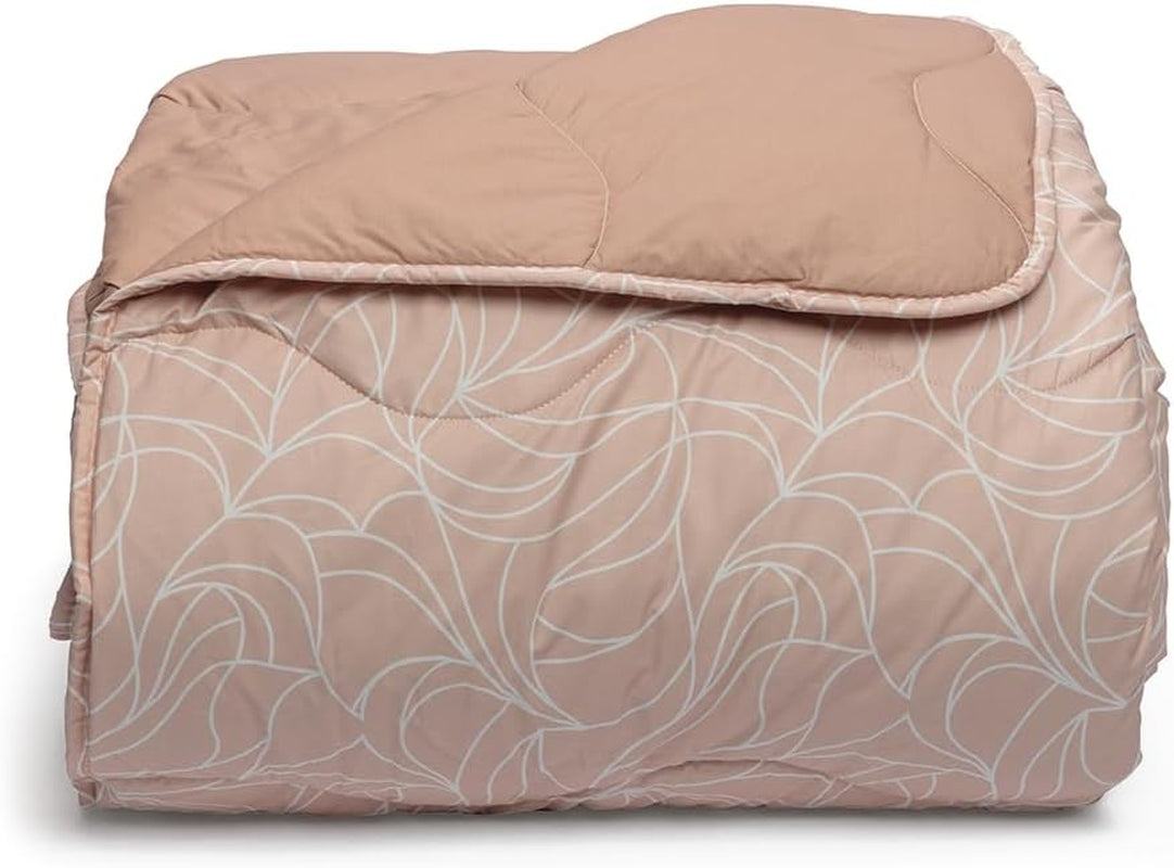 Foppapedretti Nachttisch & natürliche Steppdecke für Doppelbett 2P; Sandblätter, Bezug aus 100 % Baumwolle, hergestellt in Italien. Bettdecken und Steppdecken Naty Shop Wellenfischen 160 x 190 cm