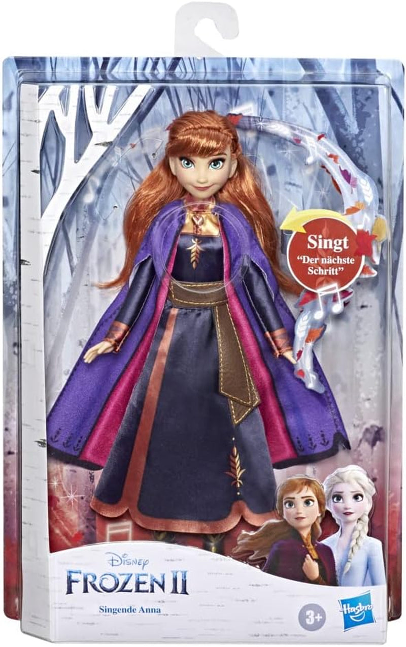 Disney Frozen 2 Frozen Anna Musik singende Puppe in lila Kleid, Spielzeug für 3 Jahre und älter 57237830 Mehrfarbig