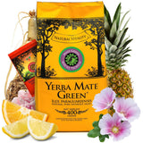 Yerba „Mas Iq Tropical“ brasilianischer Mate-Tee 400 g + 50 g Mas Energia Guarana | Fruity mate tea | Mit Ananas