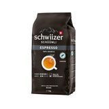 Schwiizer Schüümli Espresso, 100 % Arabica-Kaffeebohnen, kräftig und intensiv, ideal für automatische Espressomaschinen, Stärke 4/5, mittlere Röstung, Rainforest Alliance, 1 kg