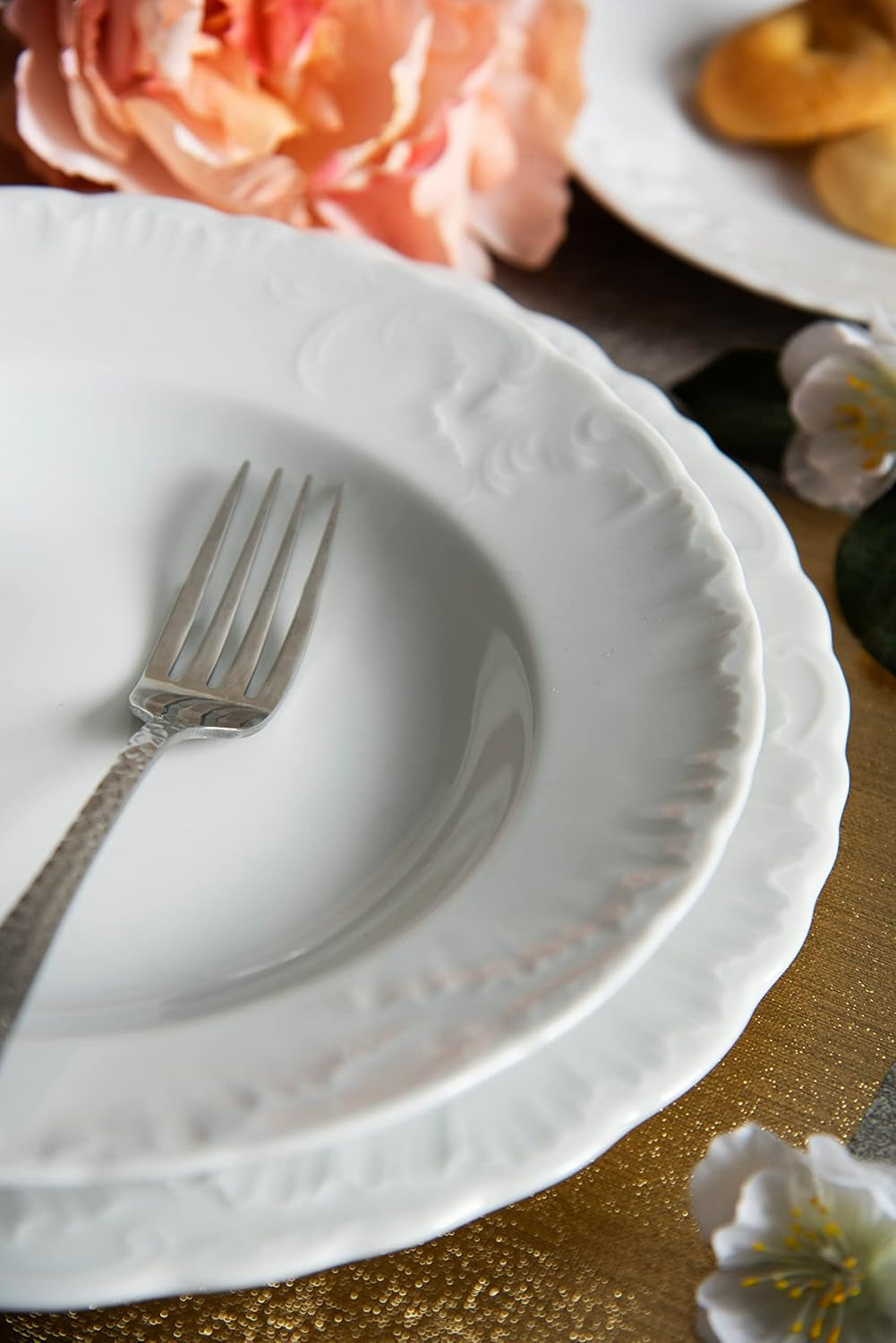 Excelsa Besteckset, 18-teilig, weiß