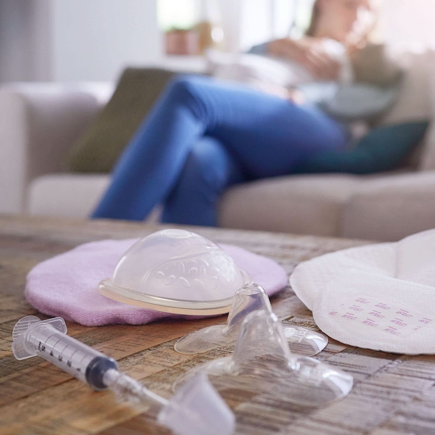 PHILIPS Avent SCF153/03 Brustwarzenschutz – Lebensmittel- und Stillzubehör mittlerer Größe Baby Naty Shop