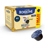 Caffè Borbone Blue Kaffeemischung – 90 Kapseln – kompatibel mit Kaffeemaschinen der Marke Nescafè®* Dolce Gusto®*