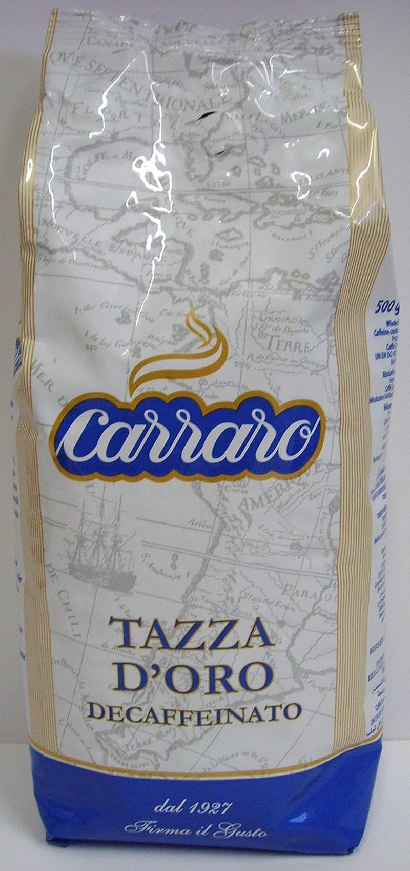Tazza d'Oro entkoffeinierte DEK entkoffeinierte Bohnen 500 g