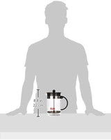 Bodum Kaffeemaschine 1582-01 bistroNOUVEAU (French-Press-System, spülmaschinenfest), 1,5 Liter, schwarz