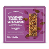 Müsliriegel mit Schokolade und Rosinen von Amazon, 192g