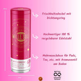 Bio-Espressobohnen 500g in versiegelter Kaffeebox – Top-Qualität und wiederverwendbar – Premium-Kaffeebohnen, geröstet in Sizilien