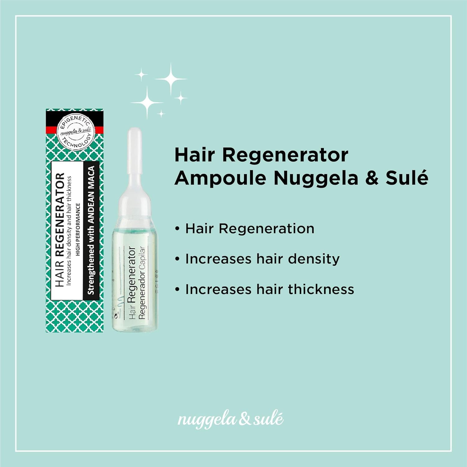 Nuggela & Sulé Haarspülungsampullen, 1 Woche Kur, 10 ml Nuggela Haarpflege