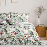Ameliahome Tagesdecke Tagesdecke 260 x 280 cm, doppelseitig, pflegeleicht, Steppung, Pflanzenmuster, Vogelmuster, mehrfarbig, Eisvogel, Betten und Decken. Besuchen Sie den AmeliaHome-Store