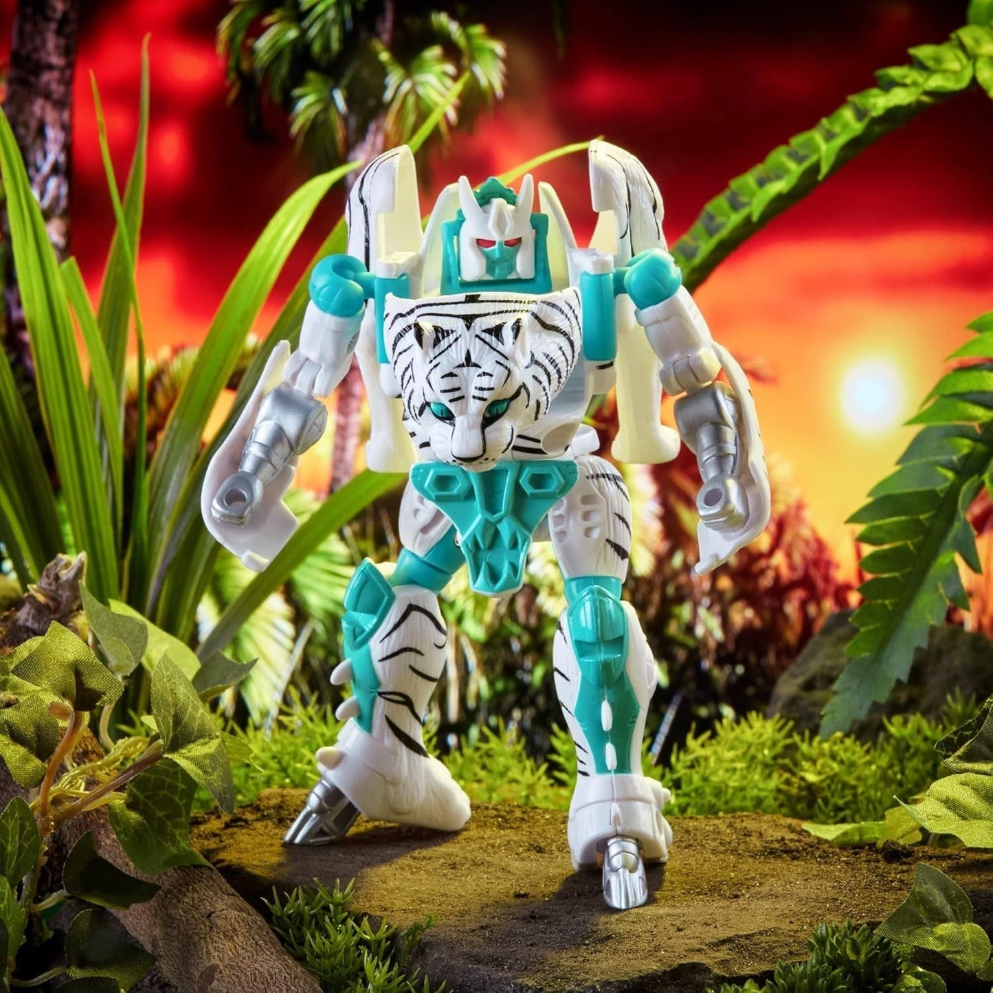 Transformers Toy Vintage Beast Wars, Tigatron-Actionfigur zum Sammeln (12,5 cm), für Erwachsene und Kinder ab 8 Jahren, F4225, Multi, Einheitsgröße Actionfiguren Naty Shop