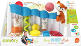 Infantino 216428 Sensorial Ball Drop Piano Senso, Mehrfarbig Babyspielzeug Naty Shop