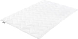 Traumnacht Basic Decke 4 Jahreszeiten, Für jede Jahreszeit, Mit angenehm weichem Mikrofaserbezug in 135 x 200 cm, Weiß, Öko Tex zertifiziert, Entwickelt in Deutschland Bettdecken und Steppdecken Naty Shop Duo Winterbettdecke 135 x 200 cm