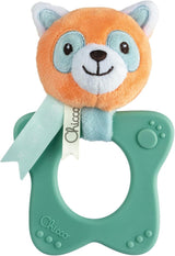 Chicco My Sweet Doudou Chamäleon-Spielzeug aus hochwertigem Stoff, weicher Kunststoffring, beruhigendes Zahnen, Babyspielzeug, 3–18 Monate, Babyspielzeug, Naty Shop Panda