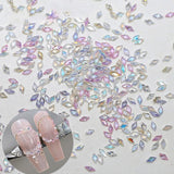 50 Stück kleine Zirkonia-Rhombus-Glitzer-Nagelsteine, Schlüsselanhänger, gemischte Farben, funkelnde Strasssteine, Nagelanhänger, Mini-Rhombus-Nagelkristalle, Diamantnägel, Strasssteine, Nagelanhänger, Nagelzubehör, Nagelkunst