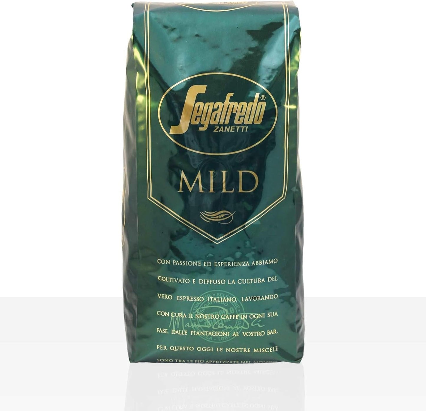 Segafredo Extra Milder Espressokaffee 1000g Bohnen