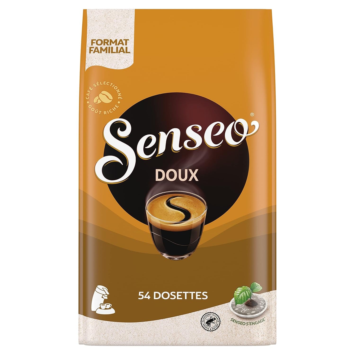 Senseo Kaffeepads Doux Sanft 54 ​​Pads