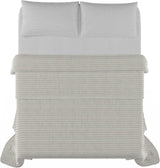 Sommerdecke Satin Stripes, Polyester, Creme, 260X250 cm Bettdecken und Steppdecken Naty Shop