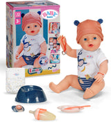 BABY Born Emma im Dschungel-Stil – Puppe 43 cm groß – 10 Funktionen. Inklusive Zubehör und Kleid in Unisex-Farben – Funktioniert ohne Batterien – Geeignet für Kinder ab 3 Jahren. Naty Shop Dolls Standardtitel
