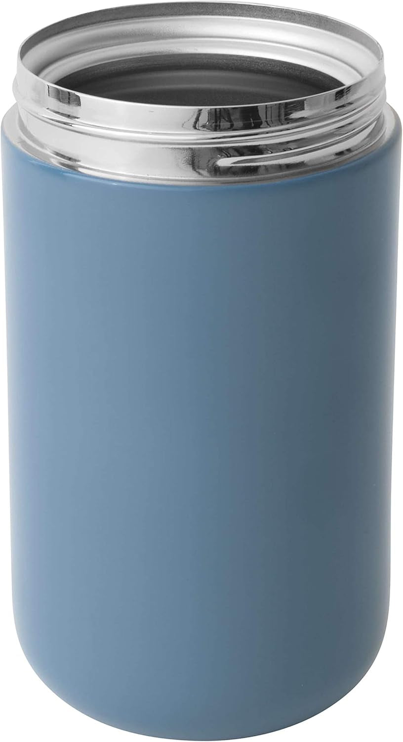 BergHoff isothermer Lebensmittelbehälter 0,75 l (Thermobehälter, hält Lebensmittel + Getränke bis zu 6 Stunden heiß oder kalt, aus Edelstahl, Wärmekonservierungsbehälter, spülmaschinenfest) 3950134 Frischhaltedosen Naty Shop