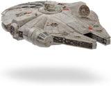Star Wars Micro Galaxy Squadron SWJ0332 – Millennium Falcon 22,5 cm offizielles Fahrzeug mit Licht, Sound und Actionfiguren Naty Shop