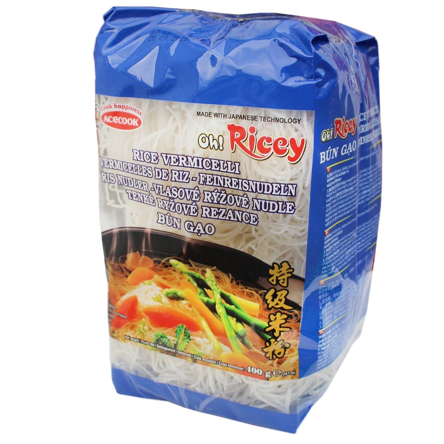 ACECOOK - ODER Reisnudeln - (1 X 400 GR)