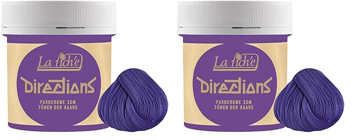 La Riché Rosa Nelke, 1 Packung (100 ml) Haarfärbemittel Naty Shop Violet 100 ml (2er Packung)