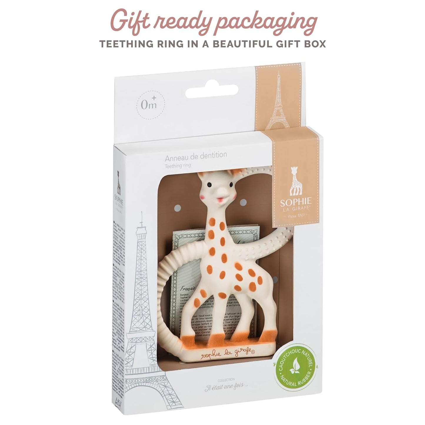 Beißspielzeug Sophie, die Giraffe, SOFT, 010318