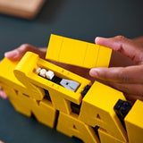 LEGO Star Wars 75407 Star Wars Logo-Steine – Bauset für Erwachsene zum Sammeln – Popkultur-Modell – Schreibtisch-Ausstellungsstück – Geschenkidee für Erwachsene und Teenager-Fans. Bausets Besuchen Sie den LEGO-Store