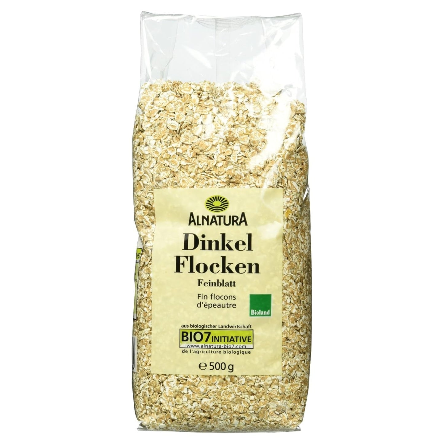 Bio-Dinkelflocken, feine Flocken, 500g