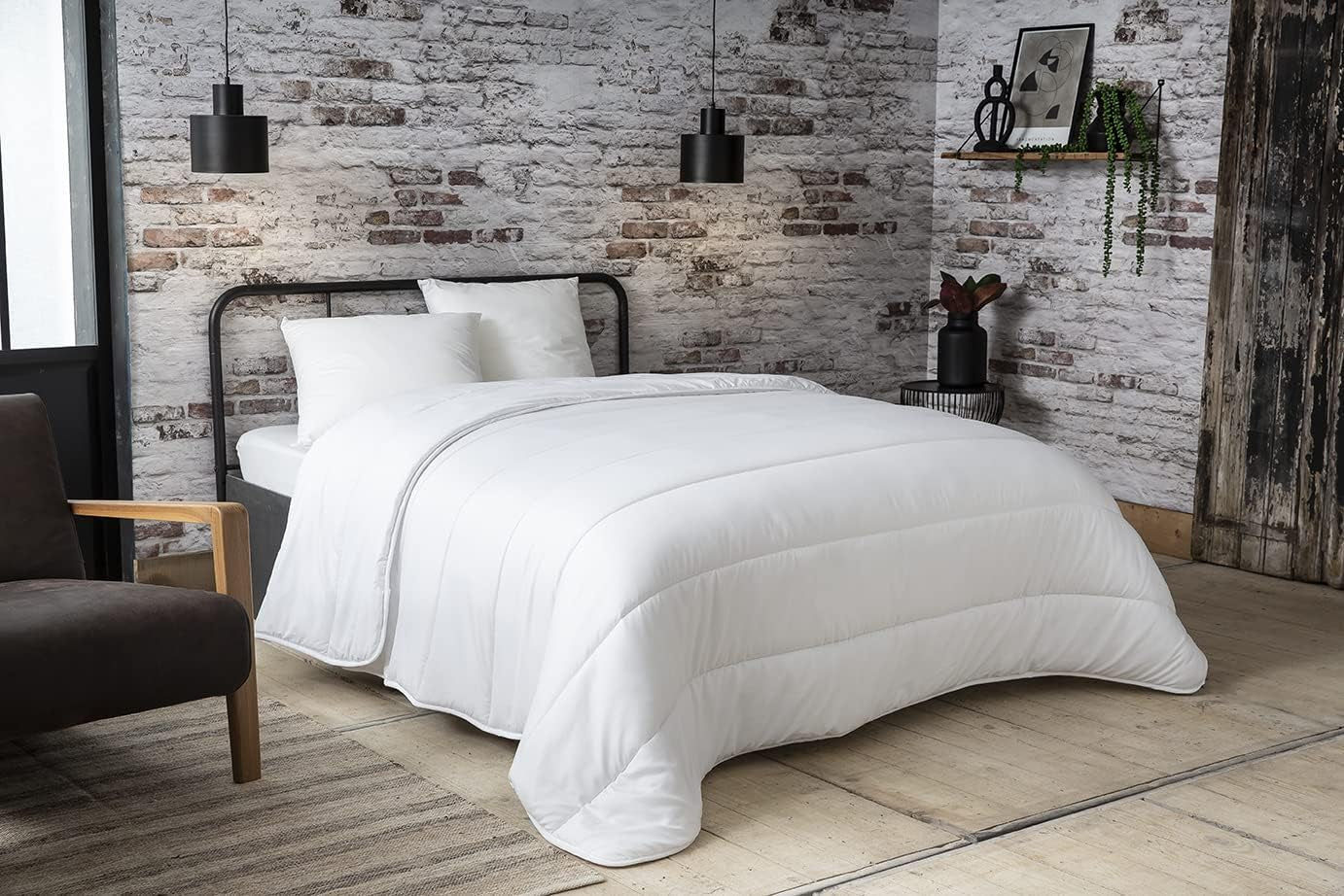 Steppdecke 140 x 200 cm + 1 Kissen 60 x 60 cm Steppdecken und Steppdecken Naty Shop 140 x 200 cm