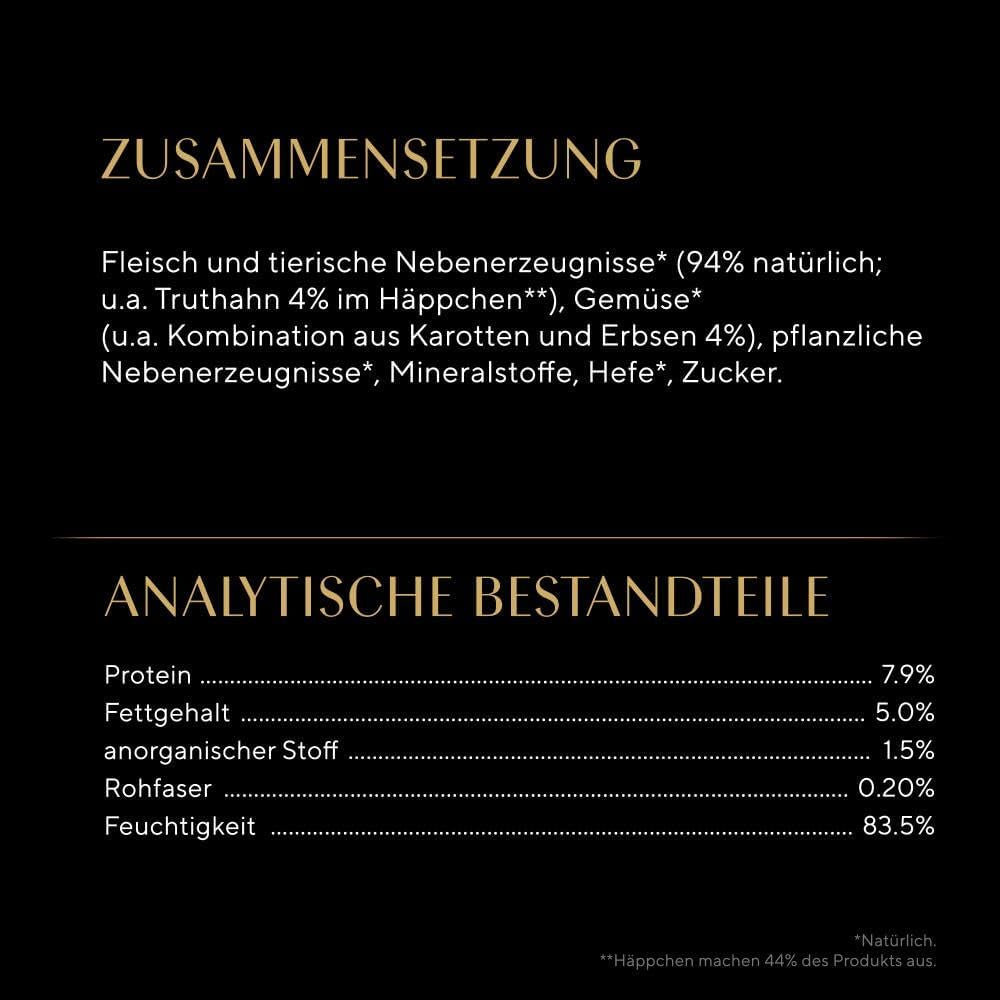 SHEBA Nassfutter für Katzen, Nature's Collection in Truthahnsauce, 2 x 11 x 85 g