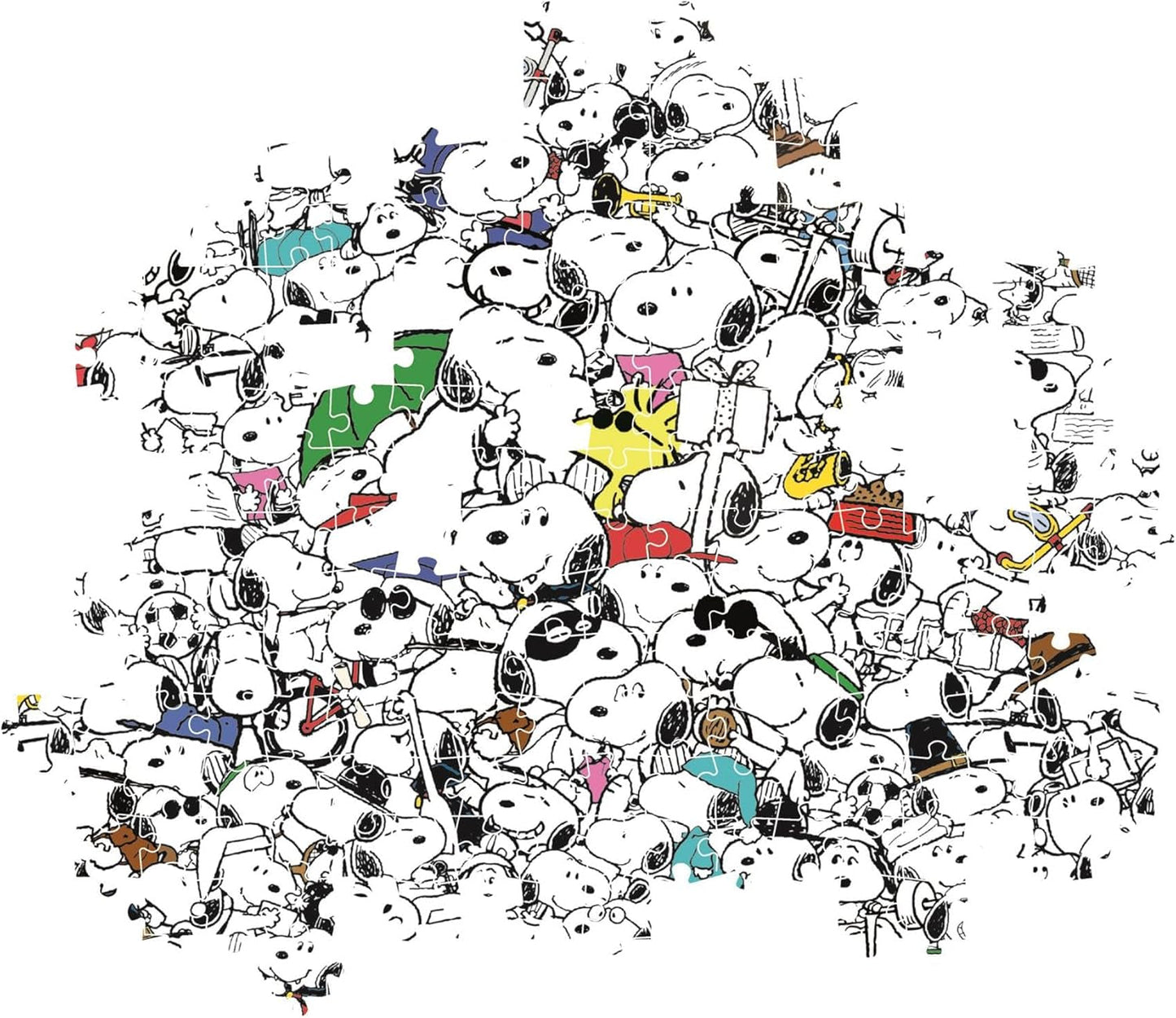 Clementoni – 39804 – Impossible Puzzle Peanuts – 1000-teiliges Puzzle für Erwachsene und Kinder ab 14 Jahren, Geschicklichkeitsspiel für die ganze Familie. Puzzle Naty Shop