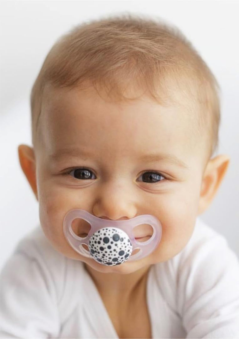 Twistshake Baby-Schnuller – 2er-Pack | Kieferorthopädische Form | Ultraleicht | Weicher Silikonsauger | BPA-frei | Geeignet für Babys ab 6 Monaten | Blaugrün