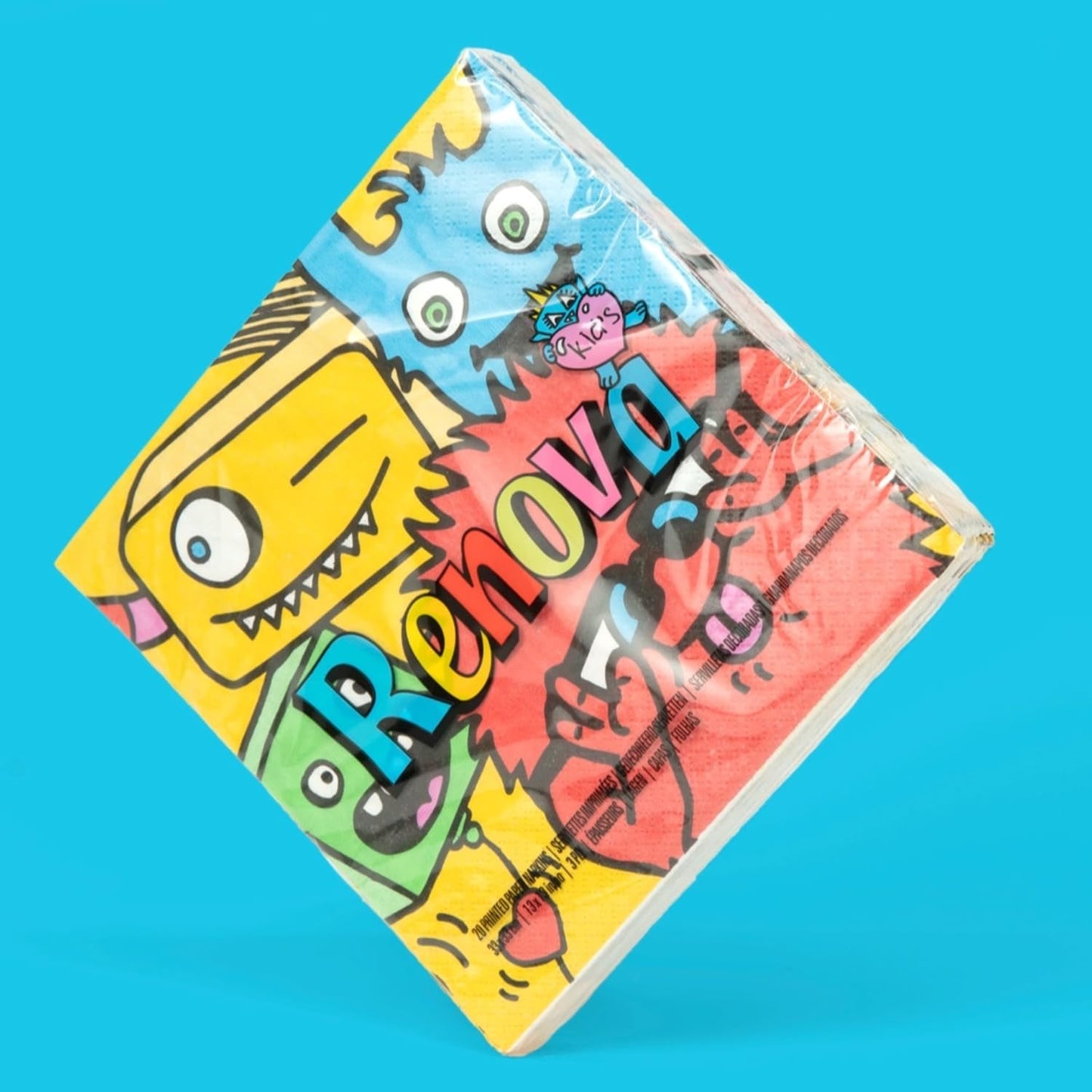 Renova Papierservietten für Kinder, 20 Stück, 110 g