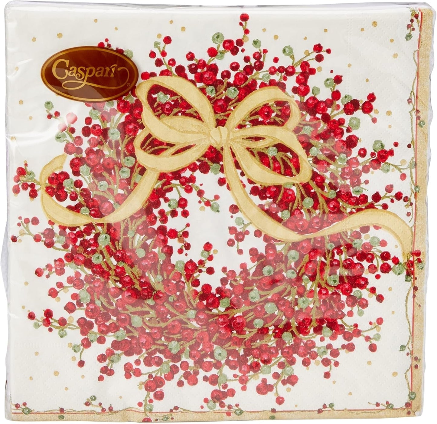 8070C Dreilagige Papierservietten, 20 Stück, 25 x 25 cm, Pfefferbeere