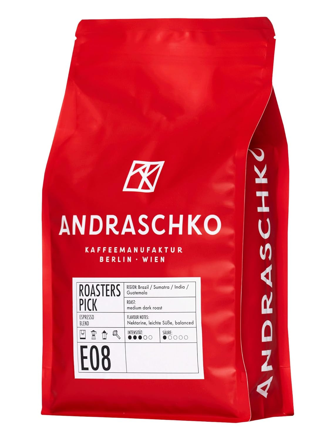Roasters Pick Espresso Blend – 100% Arabica, ganze Bohne – vielschichtige Röstung – frisch in Berlin geröstet – 500g