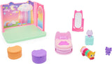 Gabby's Dollhouse Deluxe-Zimmer, Katzenzimmer, Möbel und 2 Überraschungsboxen mit thematischem Zubehör, geeignet für Kinder ab 3 Jahren