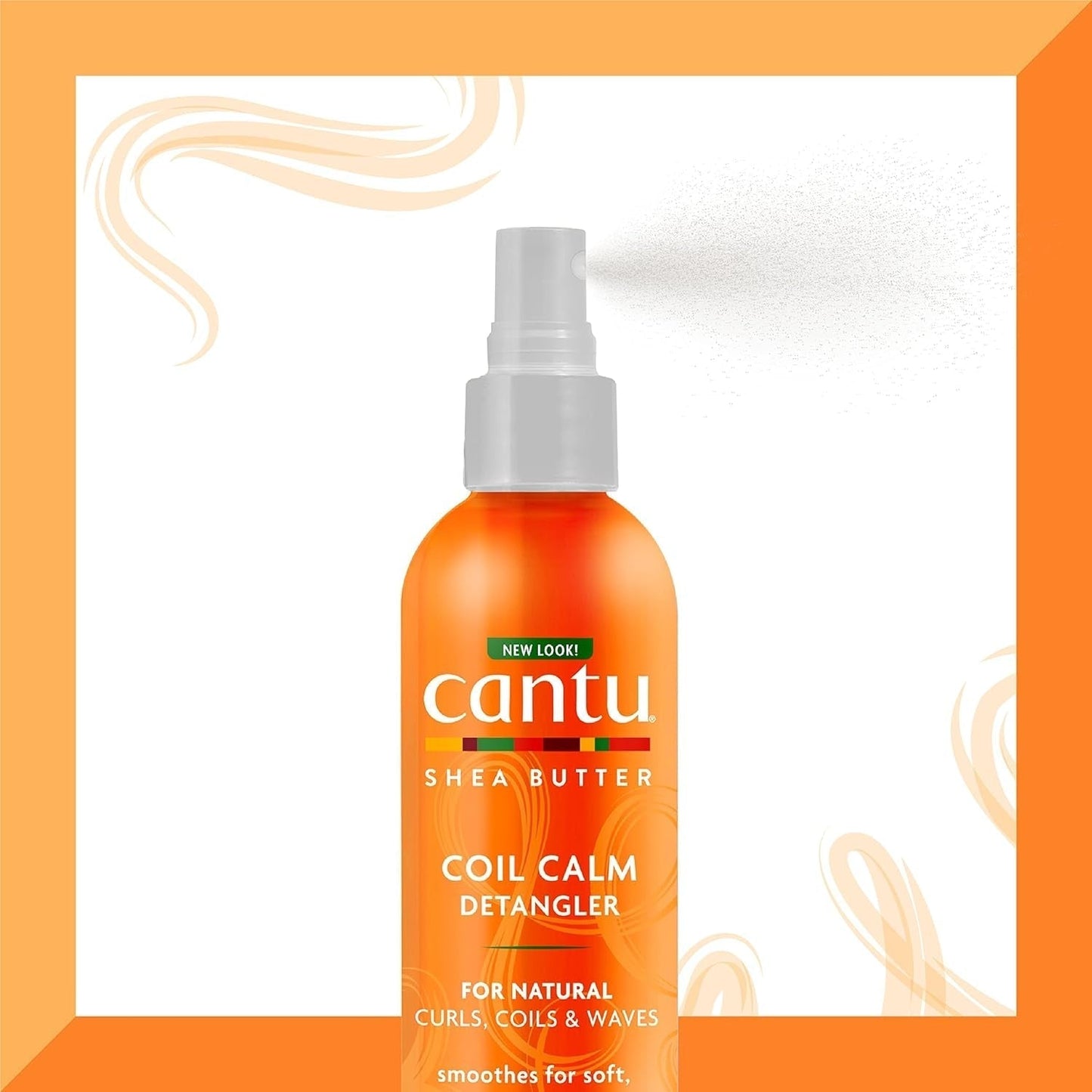Cantu Coil Calm Entwirrungsspray, Shea, lockiges Haar, 237 ml Entwirrungsprodukte Naty Shop
