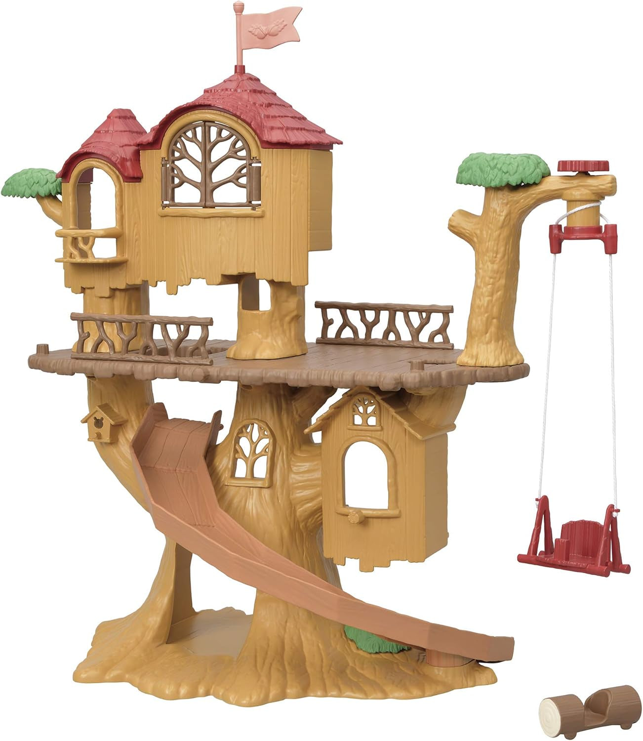 Sylvanian Families 5494 Baumhaus mit Abenteuer – Puppenhaus-Spielset