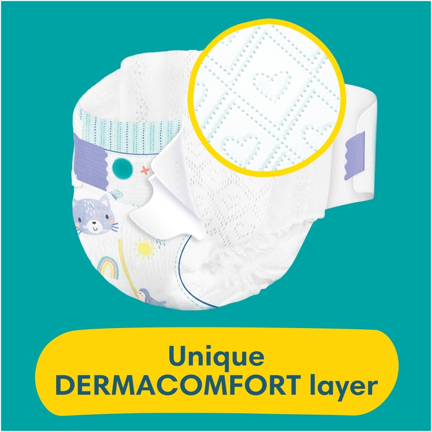 Pampers Windeln für Babys Größe 0 (1,5–2,5 kg), Premium-Schutz, 24 Stück, Komfort und Schutz Pampers Softest