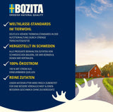 Bozita Senior 8+ Mound Nassfutter für Katzen mit Getreide und viel Huhn – 12 Beutel x 85 g, getreide- und weizenfreies Nassfutter für Katzen – Nassfutter für Katzen mit 8,5 % Protein und 4,5 % Fett