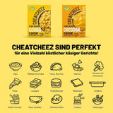 Cultured Foods Vegan 3er Set Vegan Mac And Cheese, Gouda Sauce, Cheddar Sauce, Laktosefrei Glutenfrei MAC & CHEEZ CHEATCHEEZ