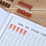 Nagellack-Palette mit 216 Farben, Nagelständer, Nagellack-Farbkartenteller, Nagelfarbkarte, Nagellack-Zubehör