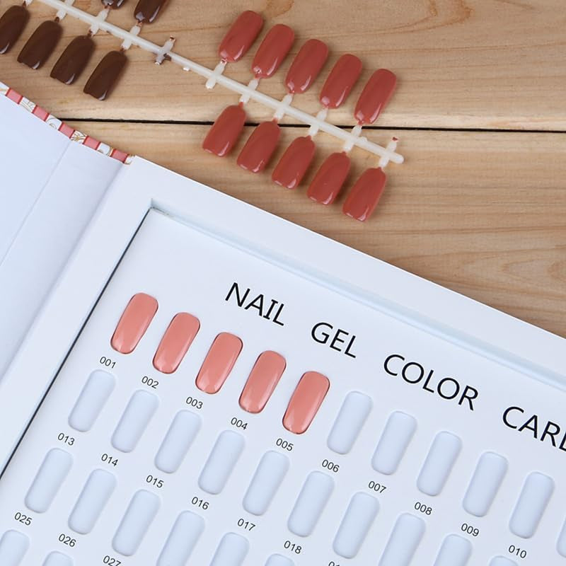 Nagellack-Palette mit 216 Farben, Nagelständer, Nagellack-Farbkartenteller, Nagelfarbkarte, Nagellack-Zubehör