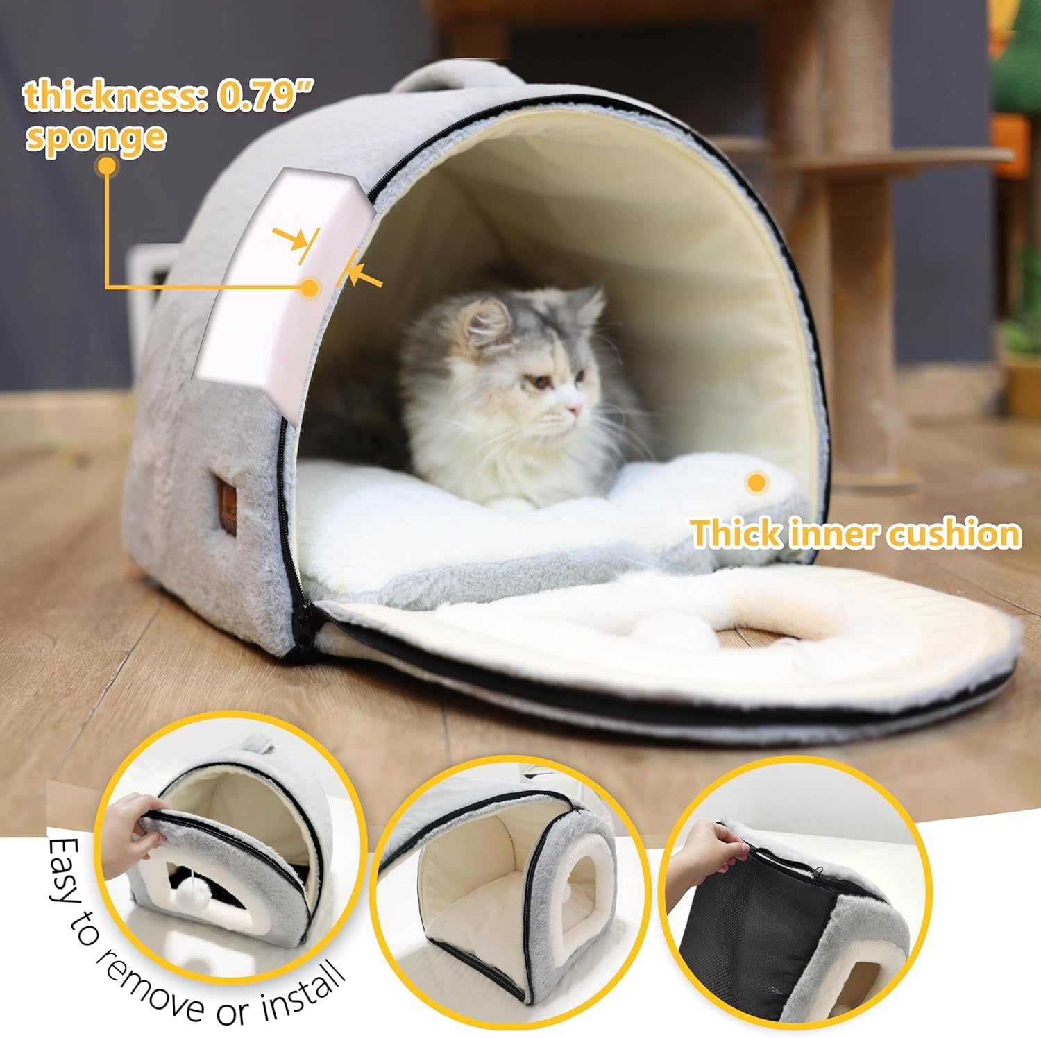 Decken und Möbel, Haustiere, Höhlen und Häuser, Katzen, Betten für Katzen, Katzenbetten, Matratzen
