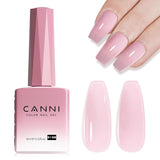 CANNI Gel-Nagellack, semipermanent, dunkelviolett, Nagellack, UV-Gel, Soak Off, Maniküre
